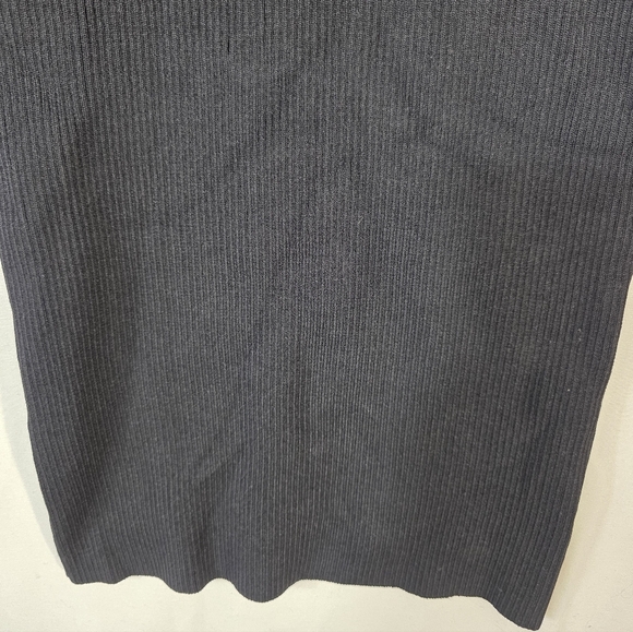 SELF-PORTRAIT Sweetheart-Neck Ribbed-Knit bodycon  Midi Dress - Picture 12 of 16